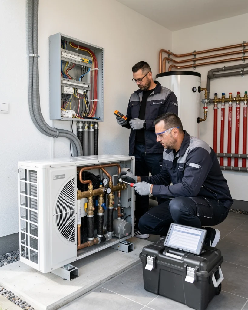 installation d’une pompe à chaleur air-eau installation d’une pompe à chaleur air-eau